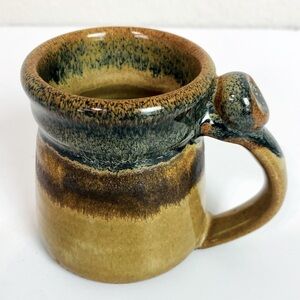 Red Duck Pottery Sedona Arizona Signed Mug 6oz